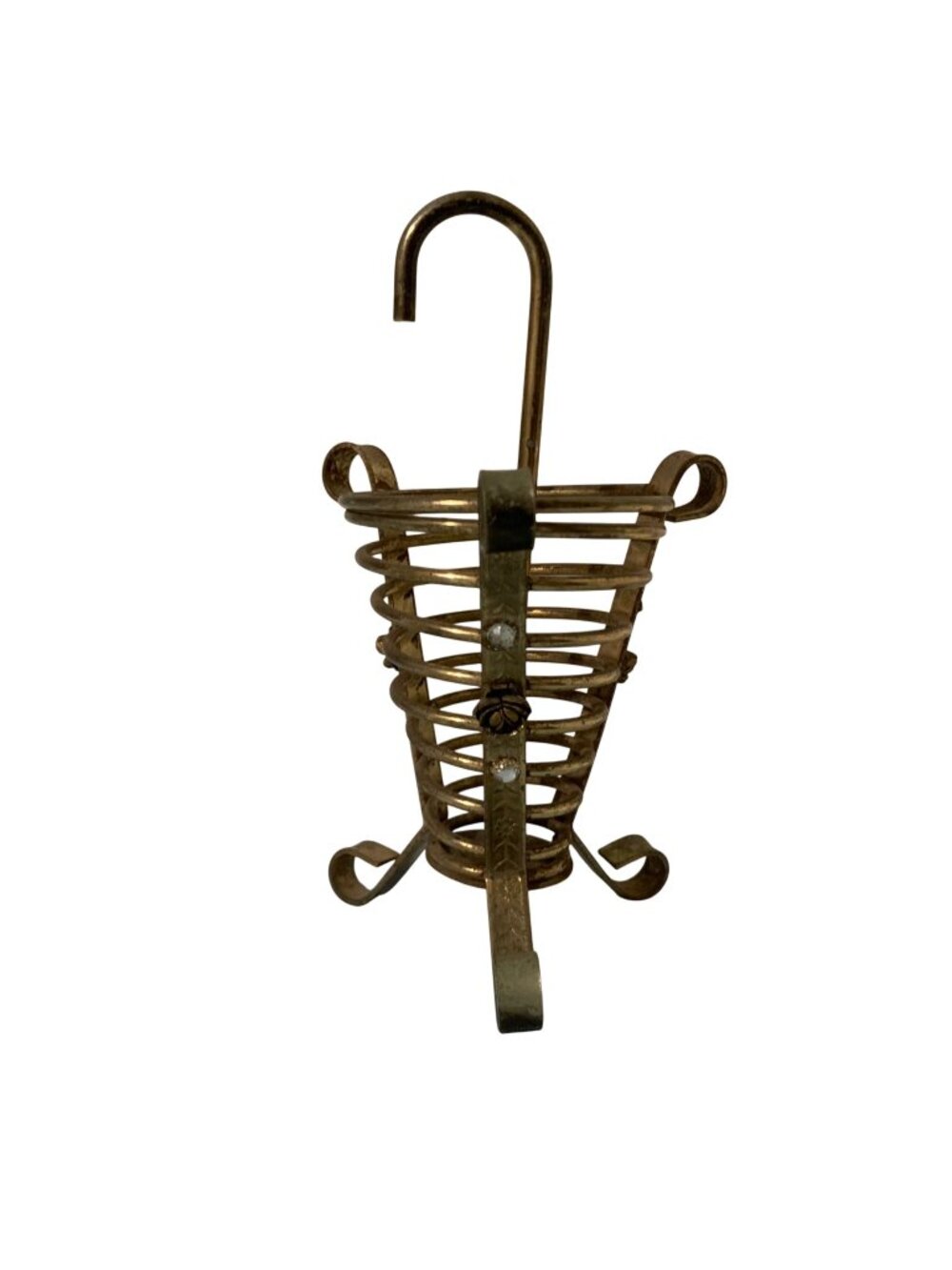 Vintage Miniature Umbrella Stand Doll House Decor
